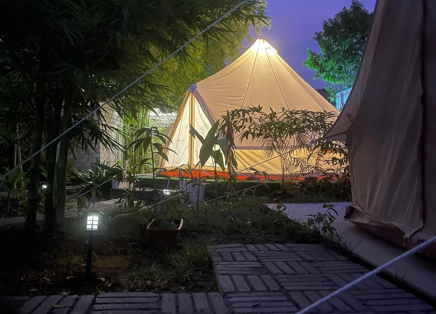 Luxury tent Blissfull Bamboo Garden Hotel Pantai Cenang